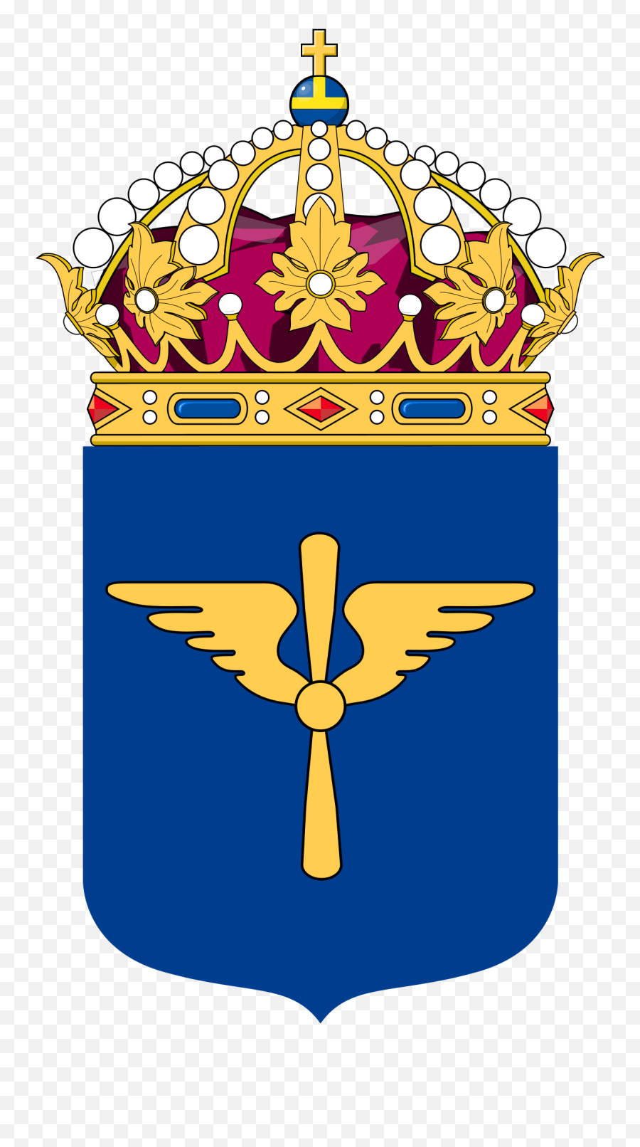Swedish Air Force - Wikipedia Swedish Coat Of Arms Png,Air Force Logo Vector