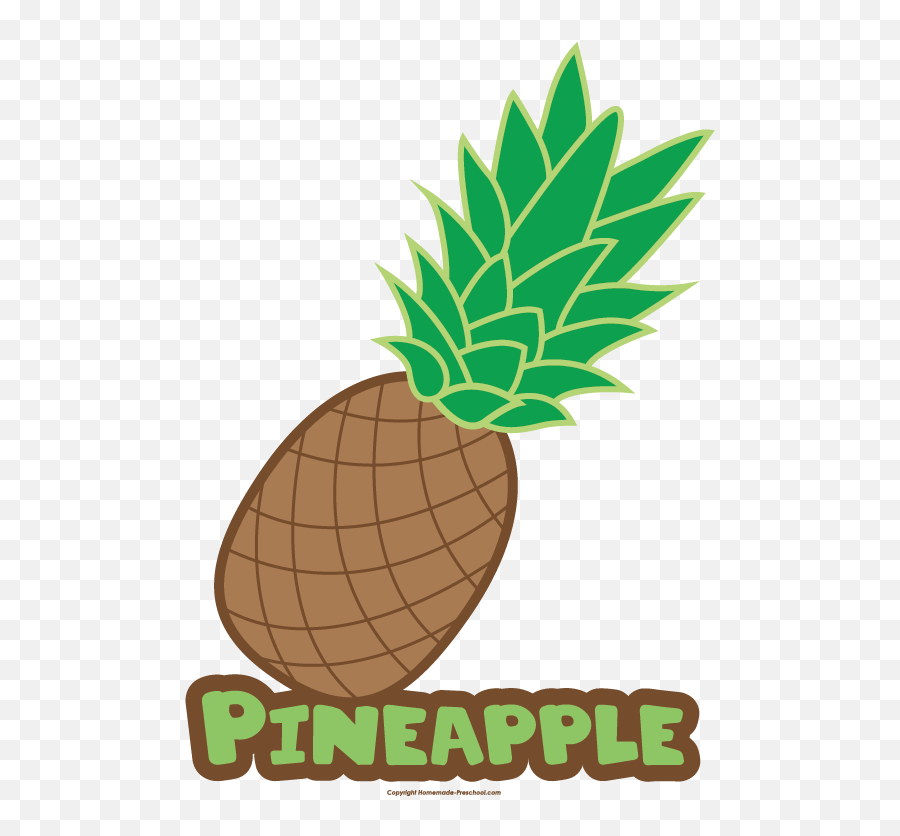 Pineapple Clipart Name - Pineapple With Name Transparent Pineapple Fruit With Name Png,Pineapple Clipart Transparent Background