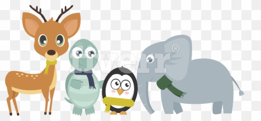 Create Cute Cartoon Animals Png Fiev High