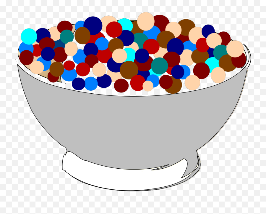 Bowl Of Cereal Clip Art - Breakfast Cereal Png,Bowl Of Cereal Png