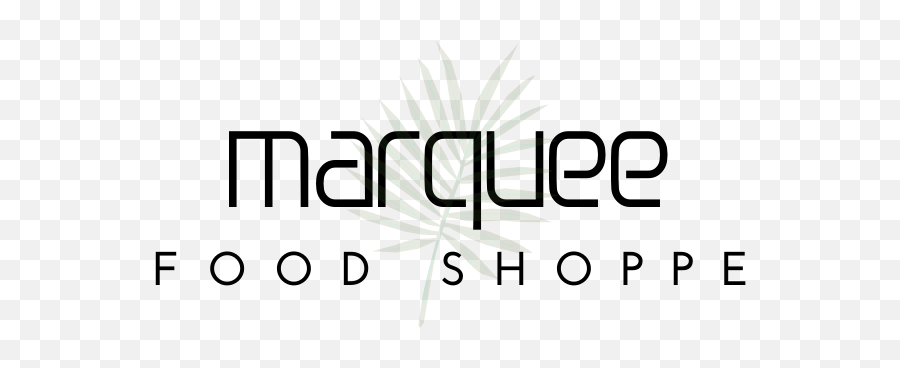 Gourmet Food Shop Meals Grocery Wine - Marquee Food Shoppe Horizontal Png,Marquee Png