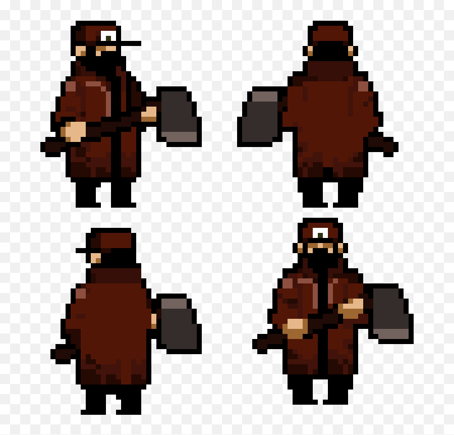 Forest Fighter Ldjamcom Ludum Dare Game Jam - Fictional Character Png,Lumberjack Png