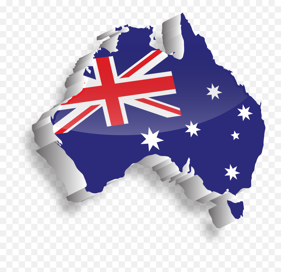 Australia Map 3d Png Image Free - Stop 5g Australia,Australia Flag Png