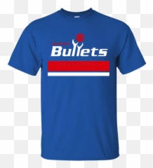 Washington Bullets Retro Dc Basketball Logo Jersey Throwback T Shirt Cool Casual Pride Men Unisex Fashion - In Tshirts From Menu0027s Active Shirt Png,Basketball Logo