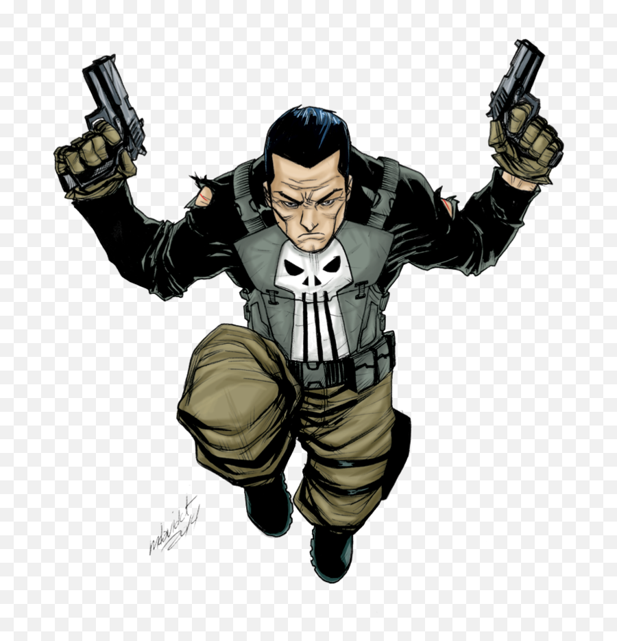 Deadshot - Punisher Comic Png Png Download Original Size Punisher Comics Png,Deadshot Png