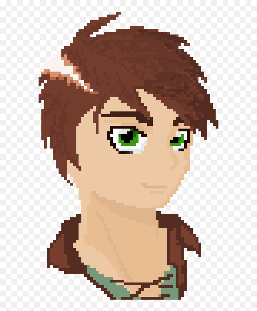 Eren Jeagar Pixel Art Maker - Fictional Character Png,Eren Png