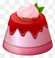 Pudding Cake Png Transparent Pastry