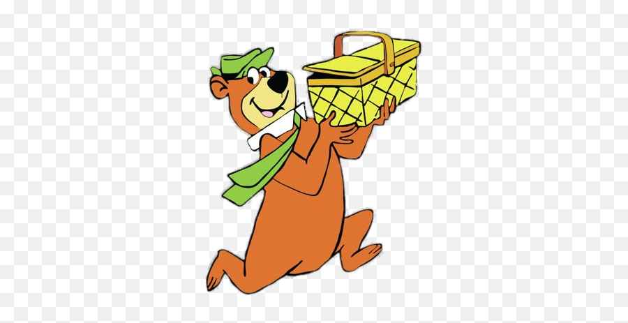 Check Out This Transparent Yogi Bear Picnic Basket Png Image