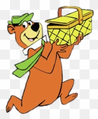 Check Out This Transparent Yogi Bear Picnic Basket Png Image