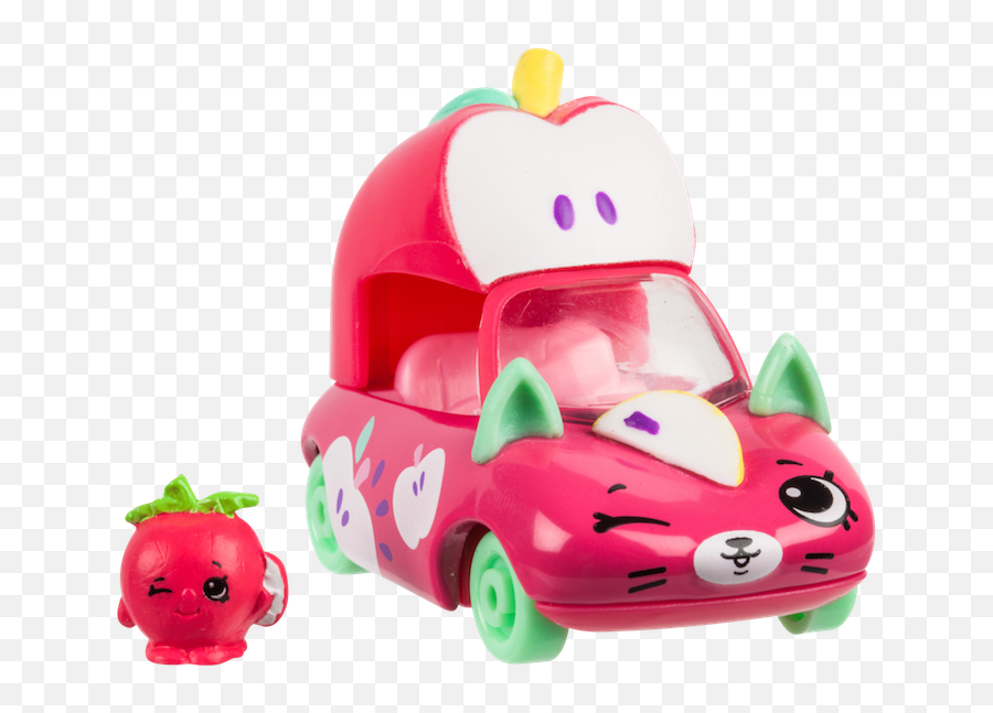 Shopkins Cutie Cars Season 4 U2013 Speedy Apple Slice Kids Time - Shopkins Cutie Cars Speedy Apple Slice Png,Apple Slice Png