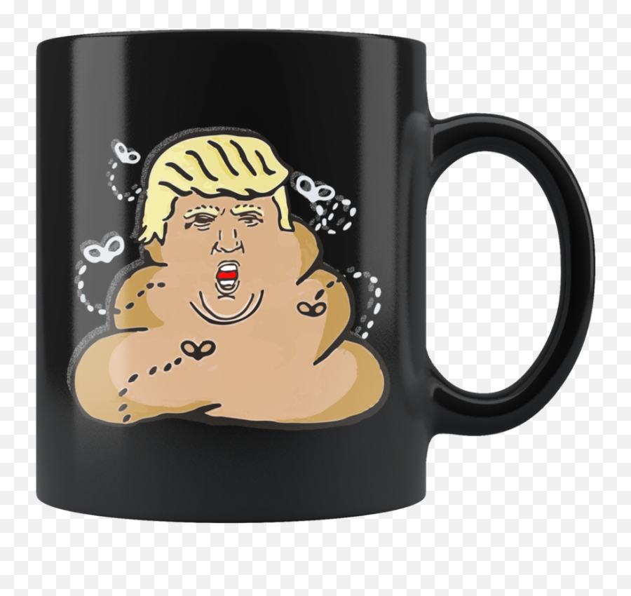 Download Trump Poop Emoji - Beer Stein Full Size Png Image Magic Mug,Poop Emoji Transparent