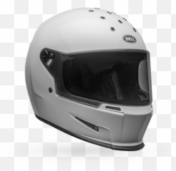Bell Eliminator Helmet - Plain White F1 png