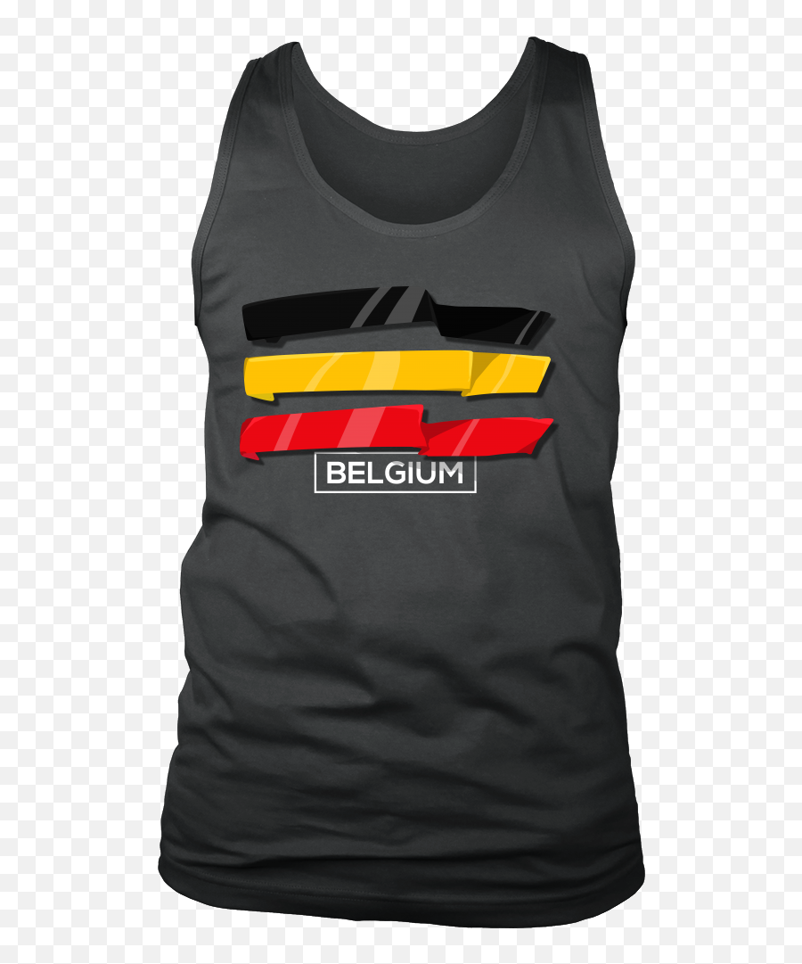Belgian Belgium Europe Patriotic Country Flag Menu0027s - Shirt Active Tank Png,Belgium Flag Png