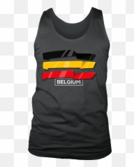 Belgian Belgium Europe Patriotic Country Flag Menu0027s - Shirt Active Tank Png,Belgium Flag Png
