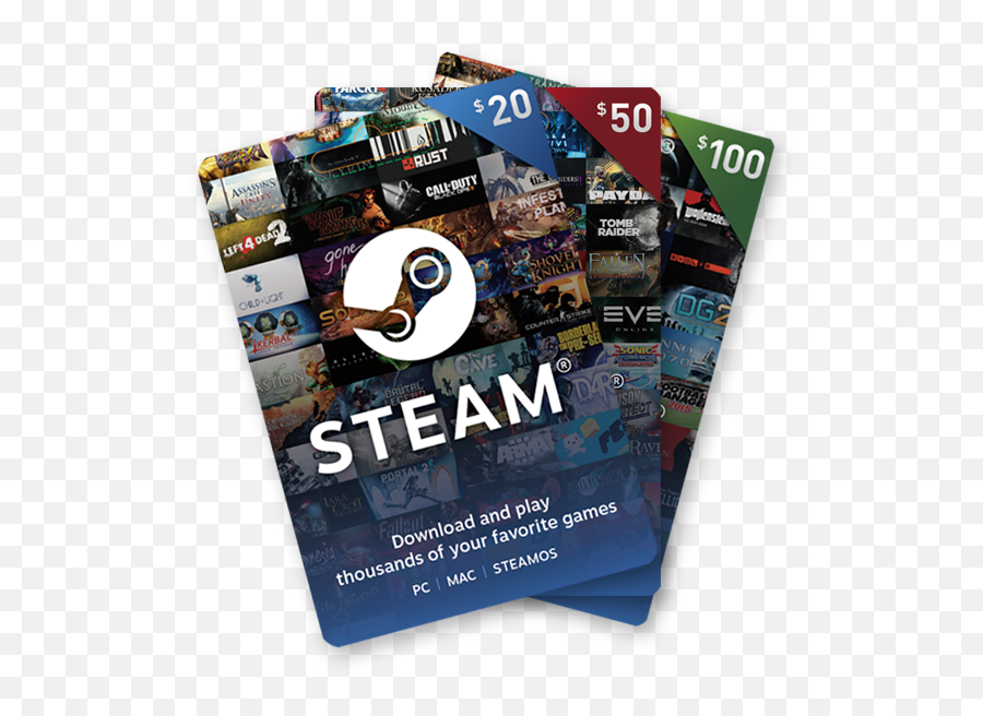 Download Steam Gift Card Png - Steam Gift Card,Steam Png