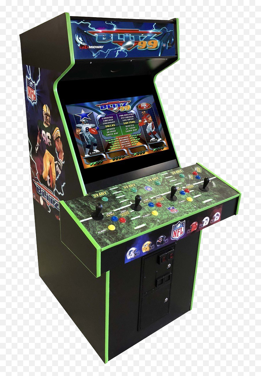 Arcade Machine Png Transparent Images All - Nfl Blitz 99,.png File