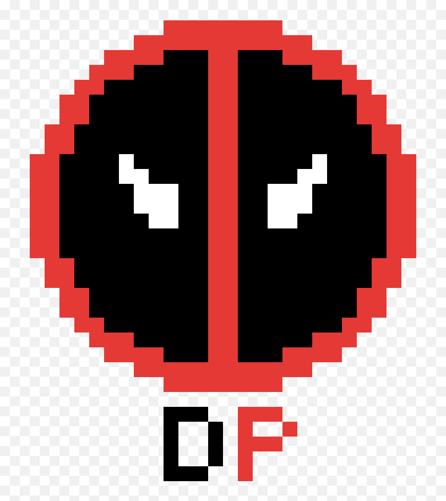 Download Deadpool Logo - Logo De Deadpool Pixel Art Full Deadpool Logo Pixel Art Png,Dead Pool Logo
