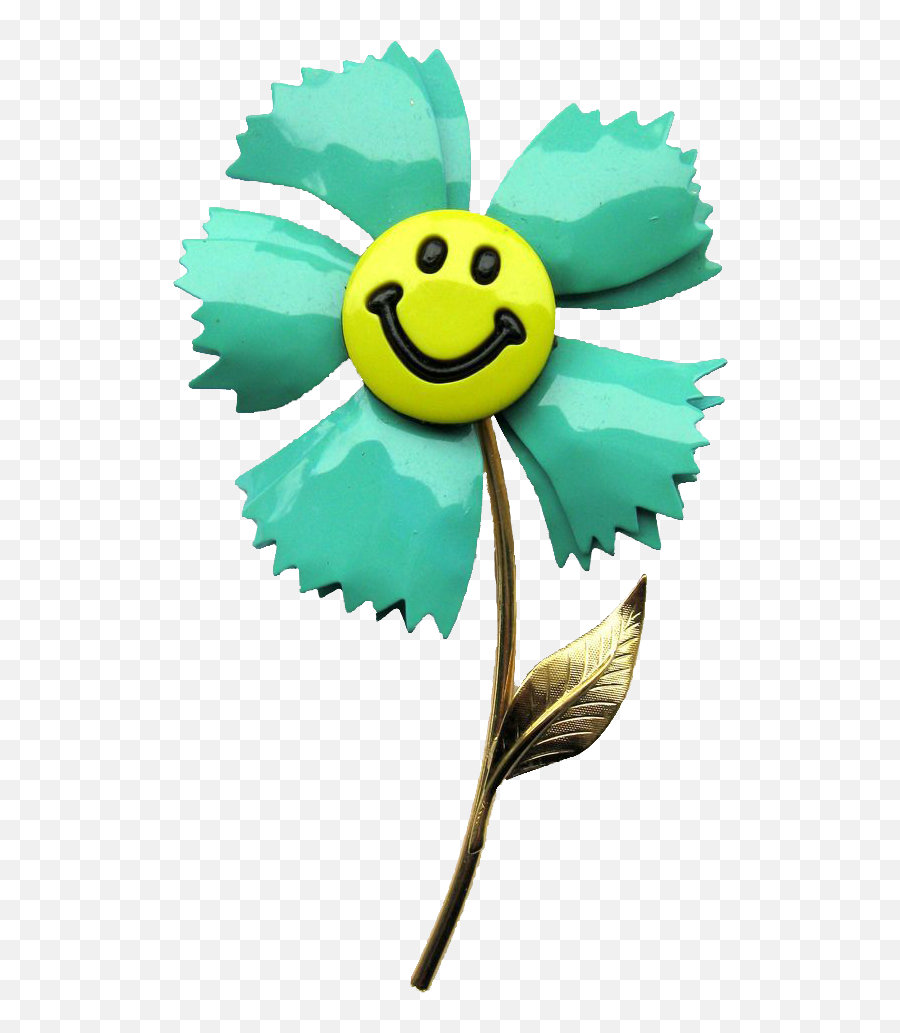 Smiley - Flower For Face Clipart Full Size Clipart Cartoon Smiling Flower Png,Happy Face Logo