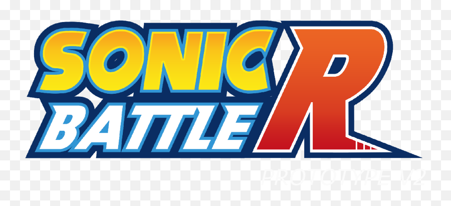 Sonic Battle R - Sonic Battle R Logo Png,Sonic R Logo