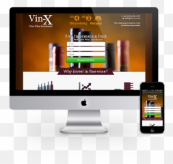 Vin - X Landing Page on Behance Technology Applications png