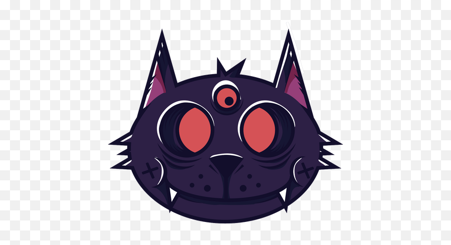 Black Cat Logo Template Editable Design To Download - Personajes De Halloween Vectores Png,Sailor Moon Icon Pack