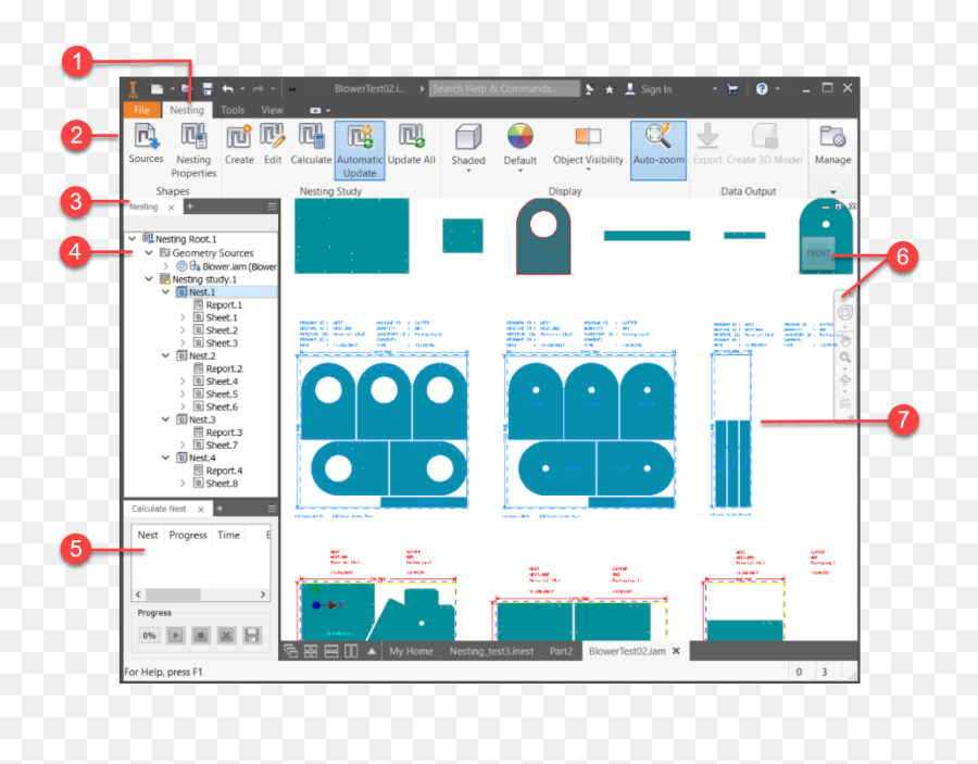 About The Inventor Nesting Interface - Inventor Nesting Png,Autodesk Icon