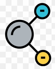 Molecule Vector Svg Icon 100 - PNG Repo Free Icons Marketing Blue