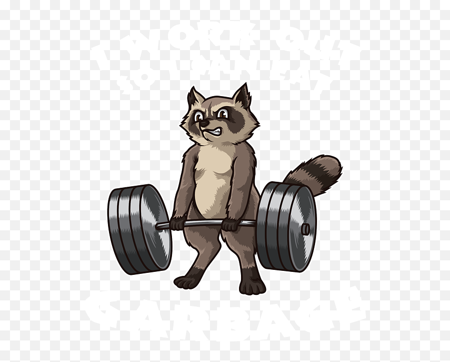 I Work Out So Can Eat Garbage Fitness Training Puzzle For - Barbell Png,Deadlift Icon