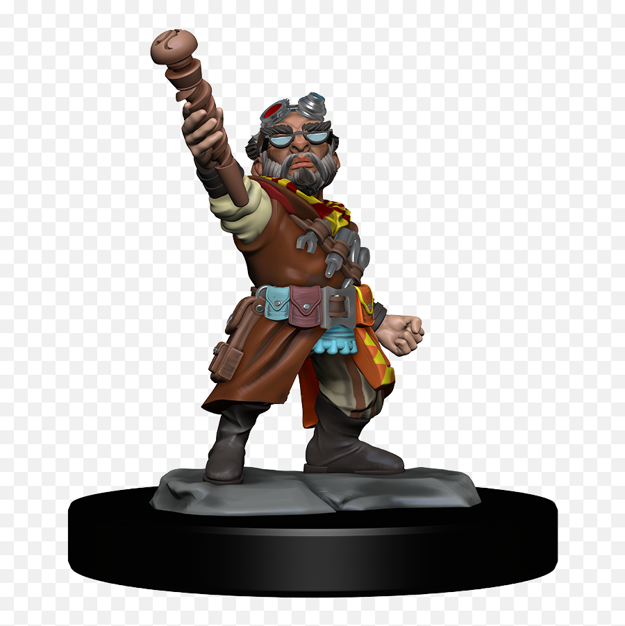 Wizkids Nolzuru0027s Marvelous Miniatures Gnome Artificer Male - Gnome Artificer Miniature Png,Adeptus Mechanicus Agripinea Icon