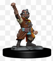 Wizkids Nolzuru0027s Marvelous Miniatures Gnome Artificer Male - png
