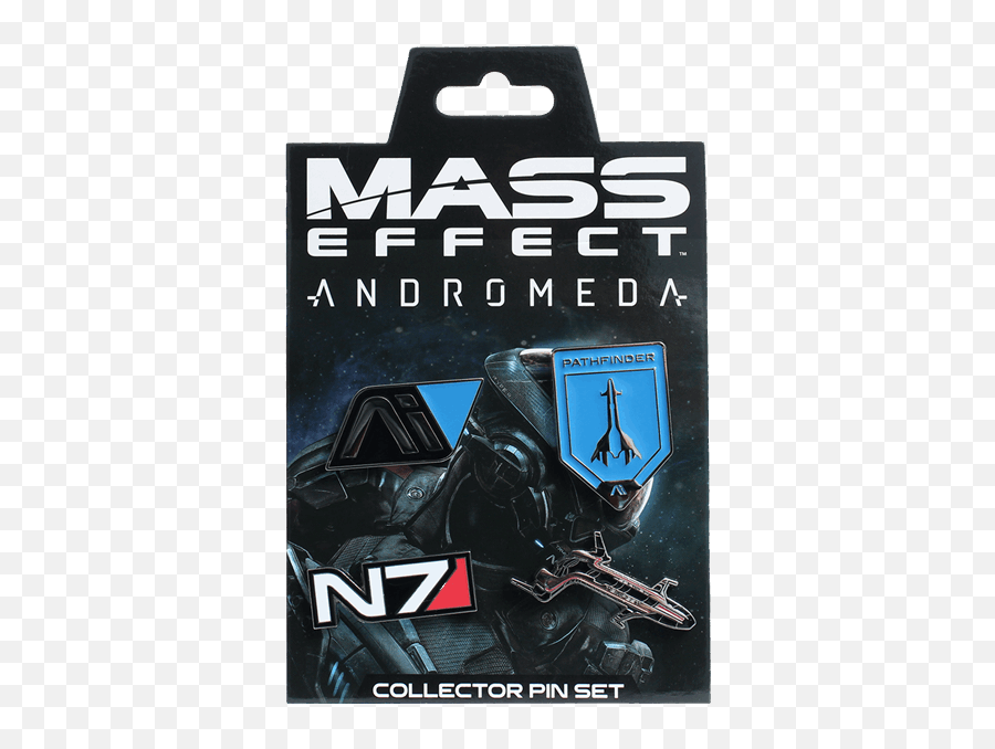 Mass Effect Andromeda Collector Pin Set - Mass Effect Andromeda Ps4 Png,Mass Effect Logo