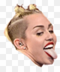 Miley Cyrus Tounge Out - Happy Thanksgiving To Everybody Png,Miley Cyrus Png
