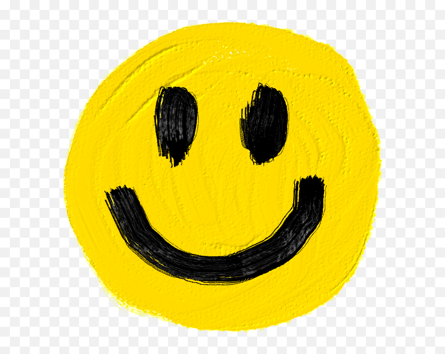 Smile Emoji Happy Brush Watercolor Brushstroke Stroke - Smile Face Brush Png,Smile Emoji Png