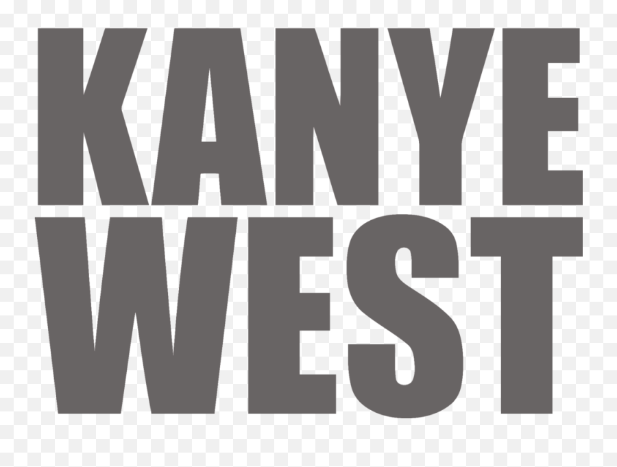 Kanye West Logo Grey - Number Png,Kanye Png