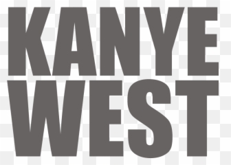 Kanye West Logo Grey - Number Png,Kanye Png