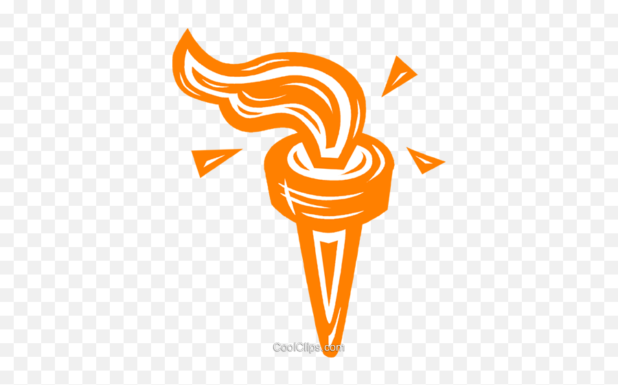 Olympic Torch - Vector Graphics Png,Fogo Png