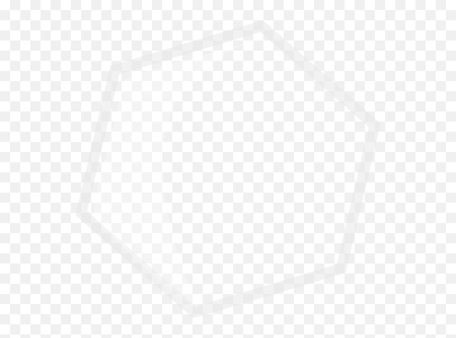 Hexagon Clipart Long - Hexagon Transparent White Png,Hexagon Png