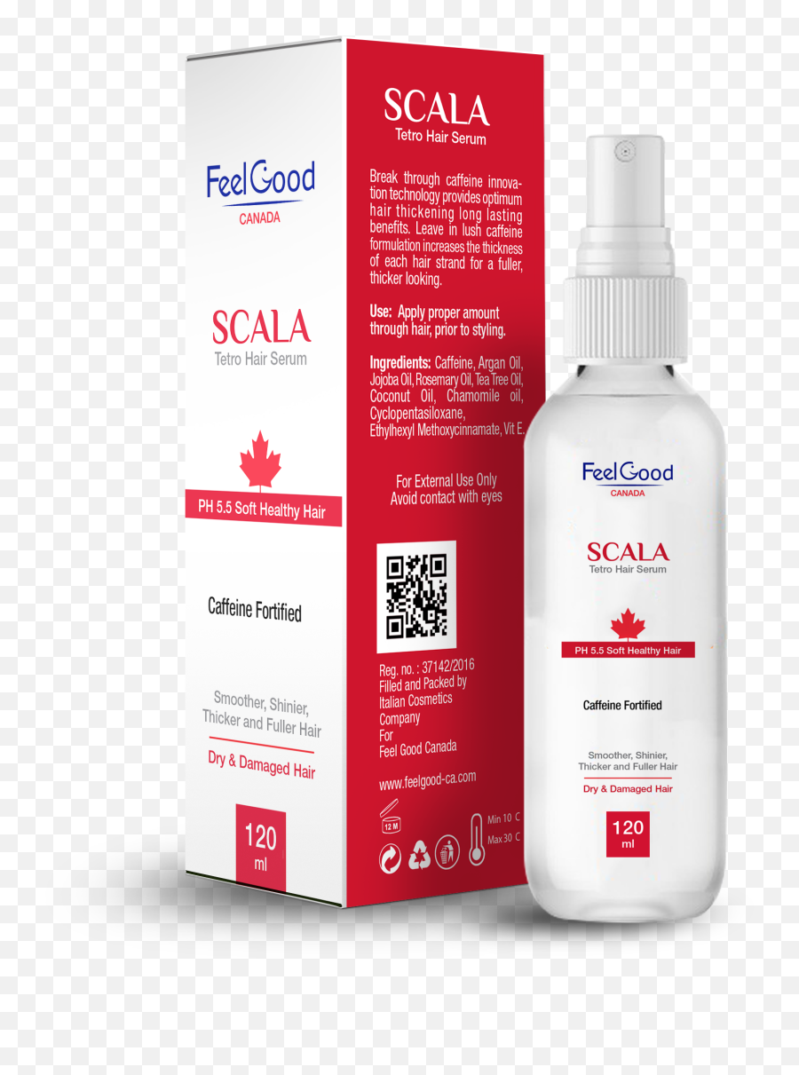Download Hd Scala Tetro Hair Serum - Cosmetics Png,Hair Strand Png
