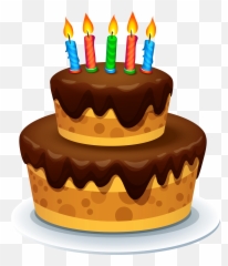 Birthday Cake Clipart Png - Cake Clipart Png,Birthday Cake Clipart Transparent Background