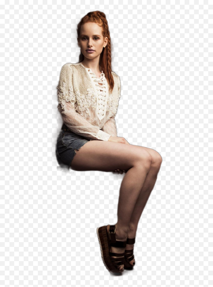 Madelaine Petsch Png Image - Purepng Free Transparent Cc0 Madelaine Petsch Png,Woman Sitting Png