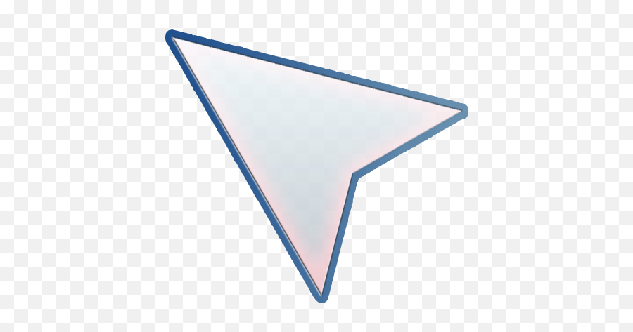 Cursor Icon Transparent - Triangle Png,Cursor Transparent Background