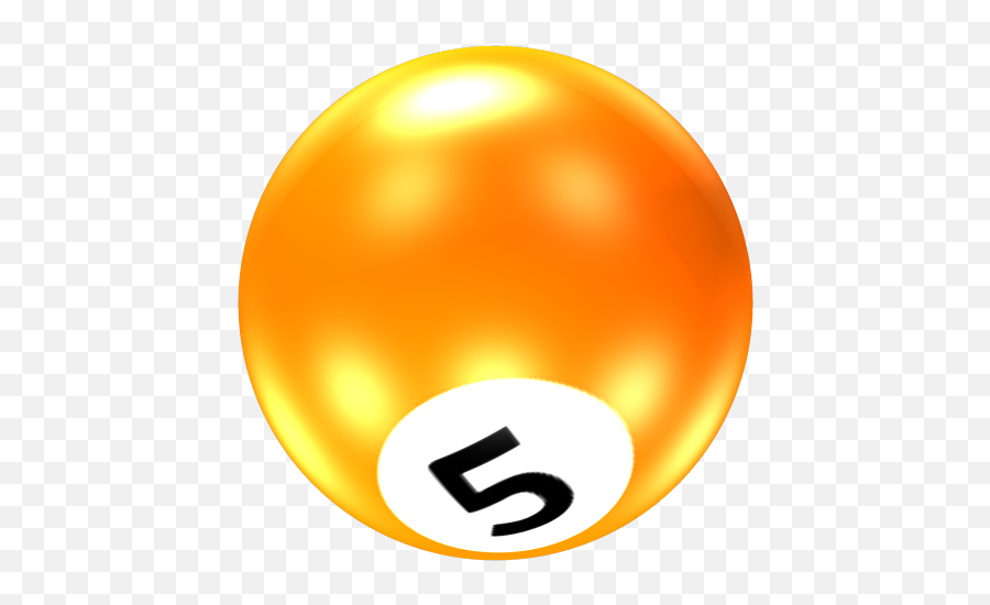 Pool Ball 5 Icon - Pool Balls Icons Softiconscom Pool Ball Icon 1 Png,Sports Balls Png