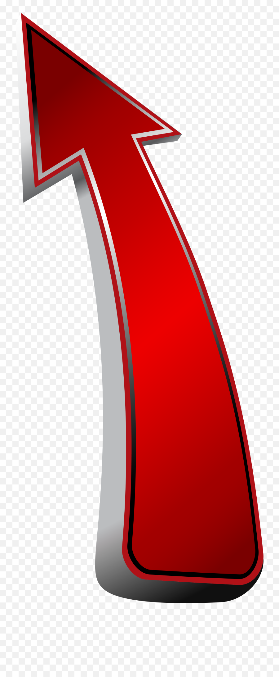 Red Up Arrow Transparent Png Clip Art - Transparent Background Red Up Arrow,Red Transparent Arrow
