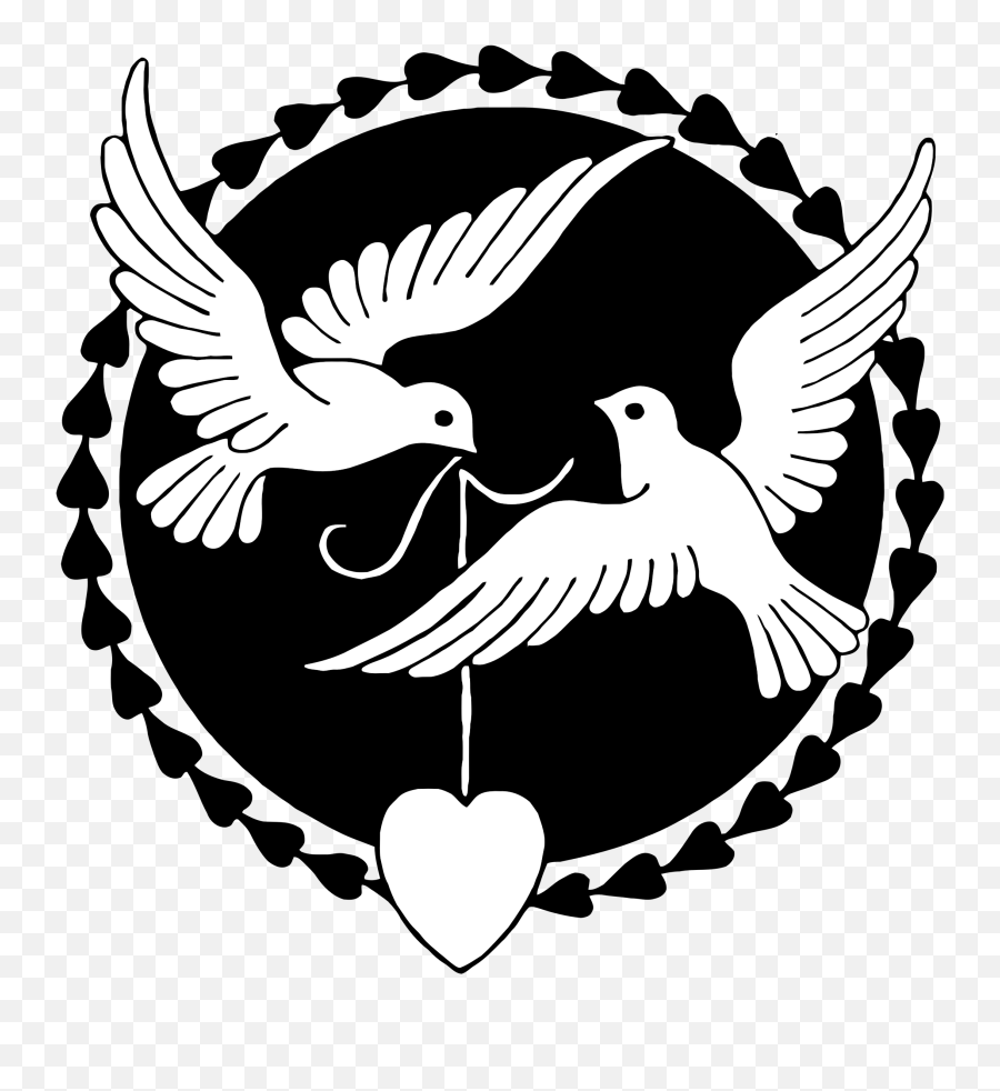 Love Clipart Black And White Png 4 Image - Love Birds Clipart Black And White,Love Clipart Png
