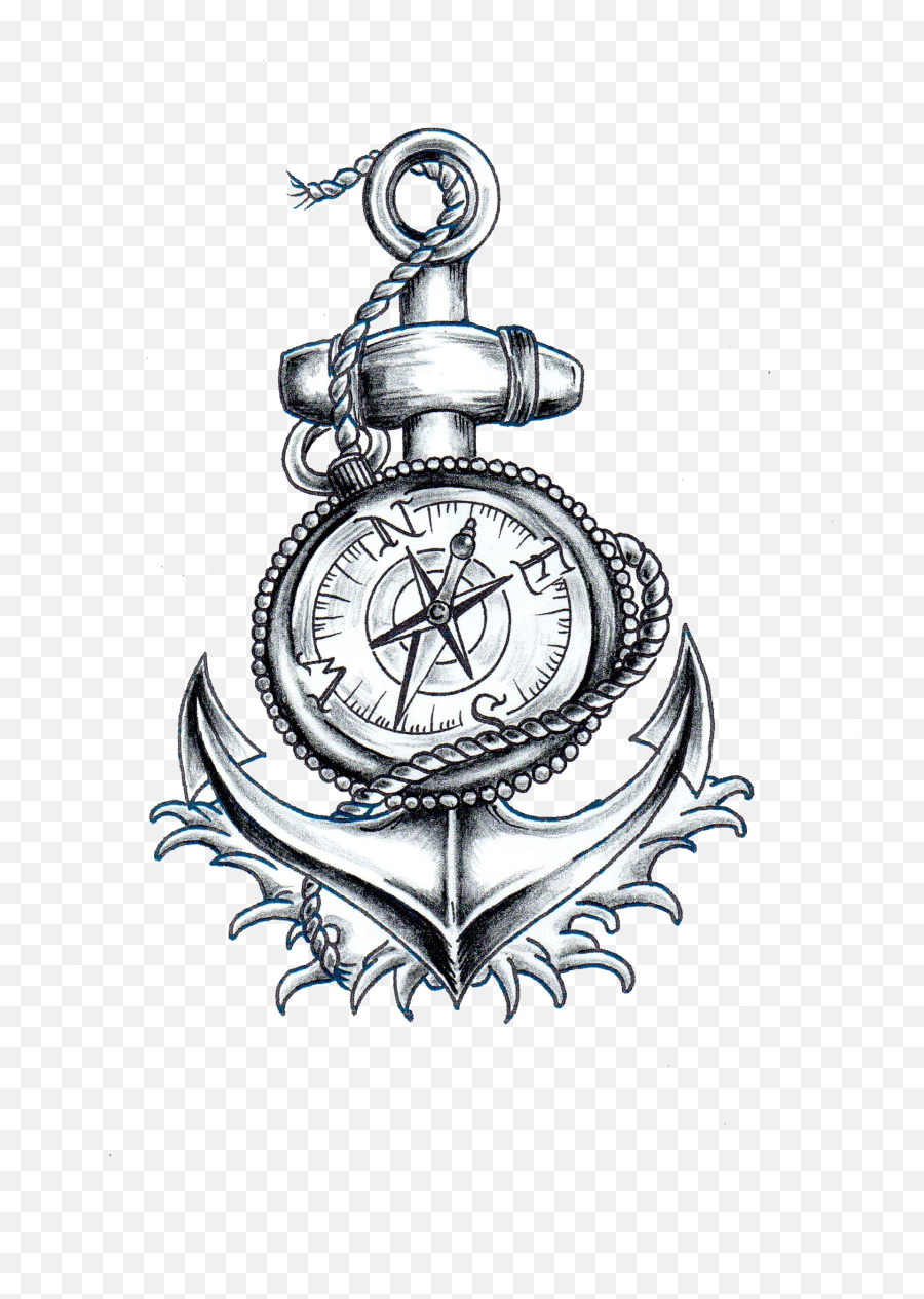 Anchor Compass Free Photo Png Clipart - Nautical Anchor Compass,Anchor Png