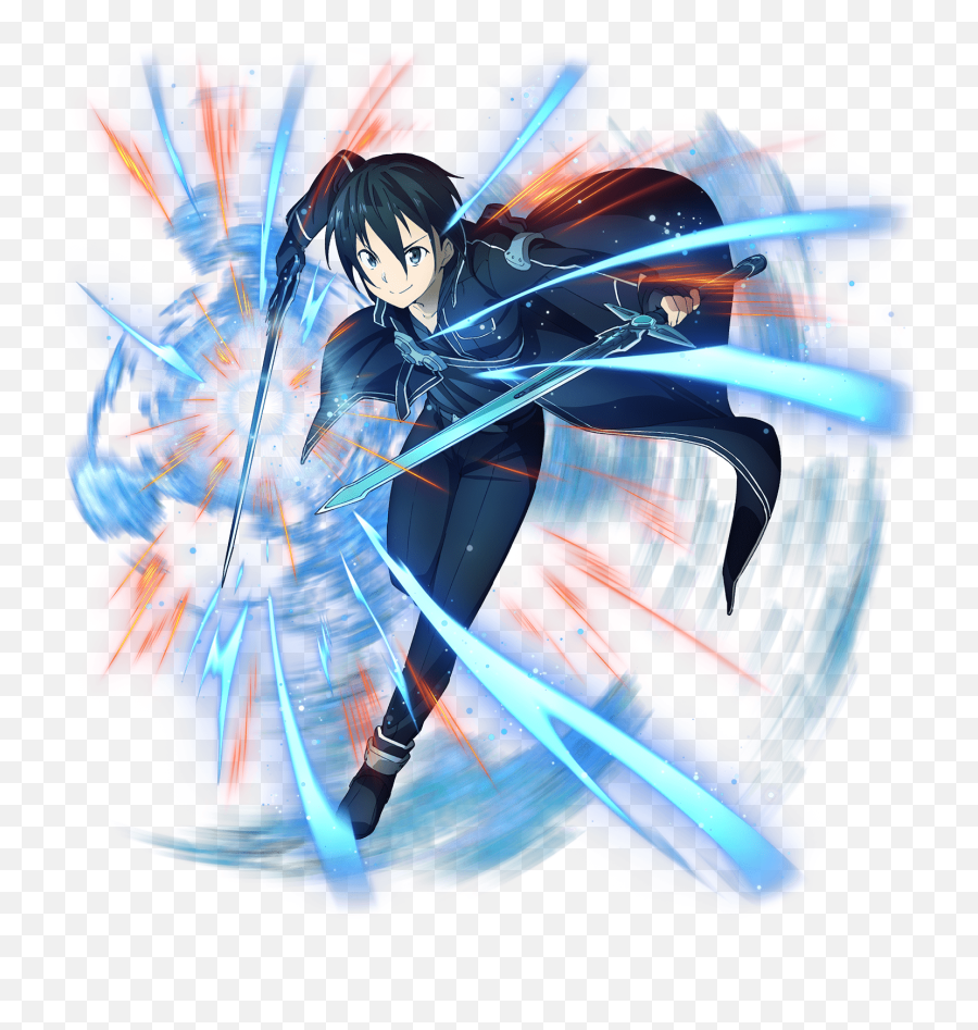 Pin - Sword Art Online Memory Defrag Kirito Png,Kirito Png