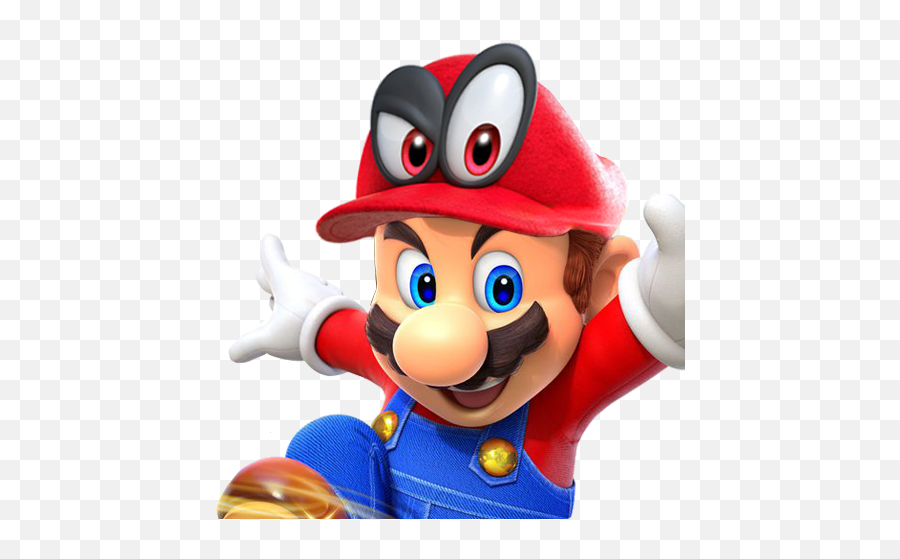 Mario U0026 Cappy Render - Nintendo Super Mario Odyssey Full Mario And Cappy Png,Super Mario Odyssey Png