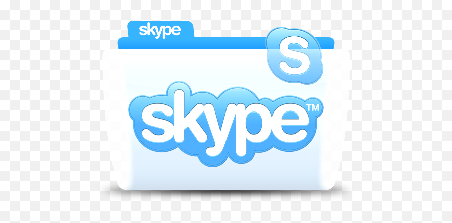 Skype Folder File Free Icon Of Colorflow Icons - Skype Folder Icon Png,Skype Logo Png