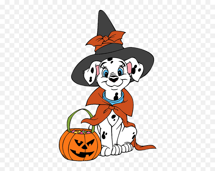 Disney Halloween Clip Art 6 - Halloween Puppy Clip Art Png,Halloween Clipart Transparent