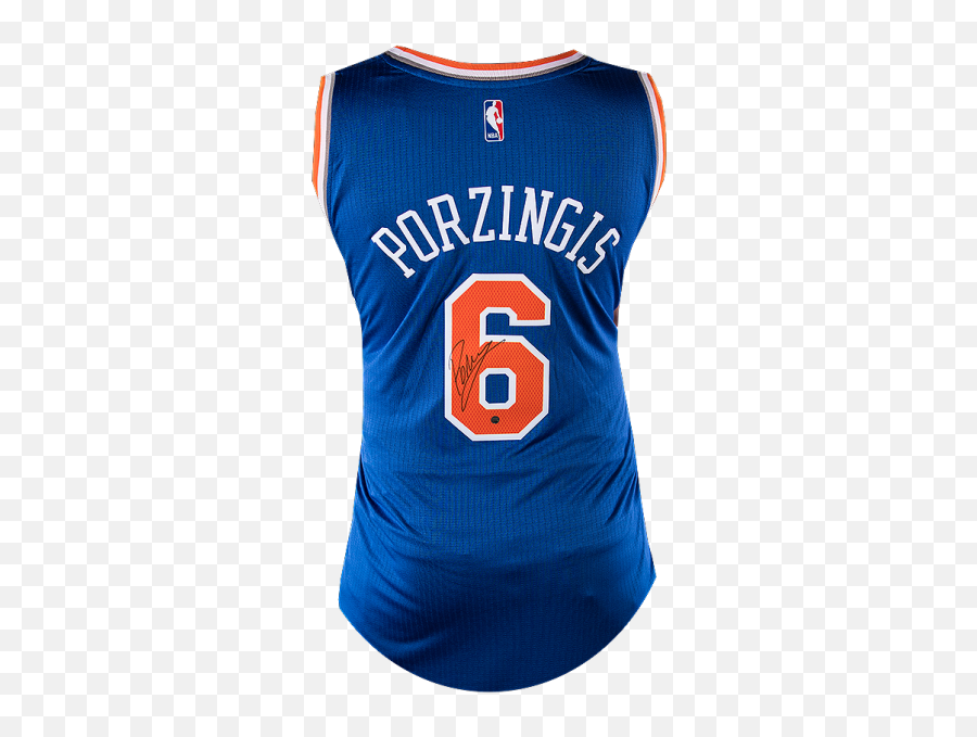 Signed New York Knicks Jersey - Kristaps Porziis Png,Knicks Png